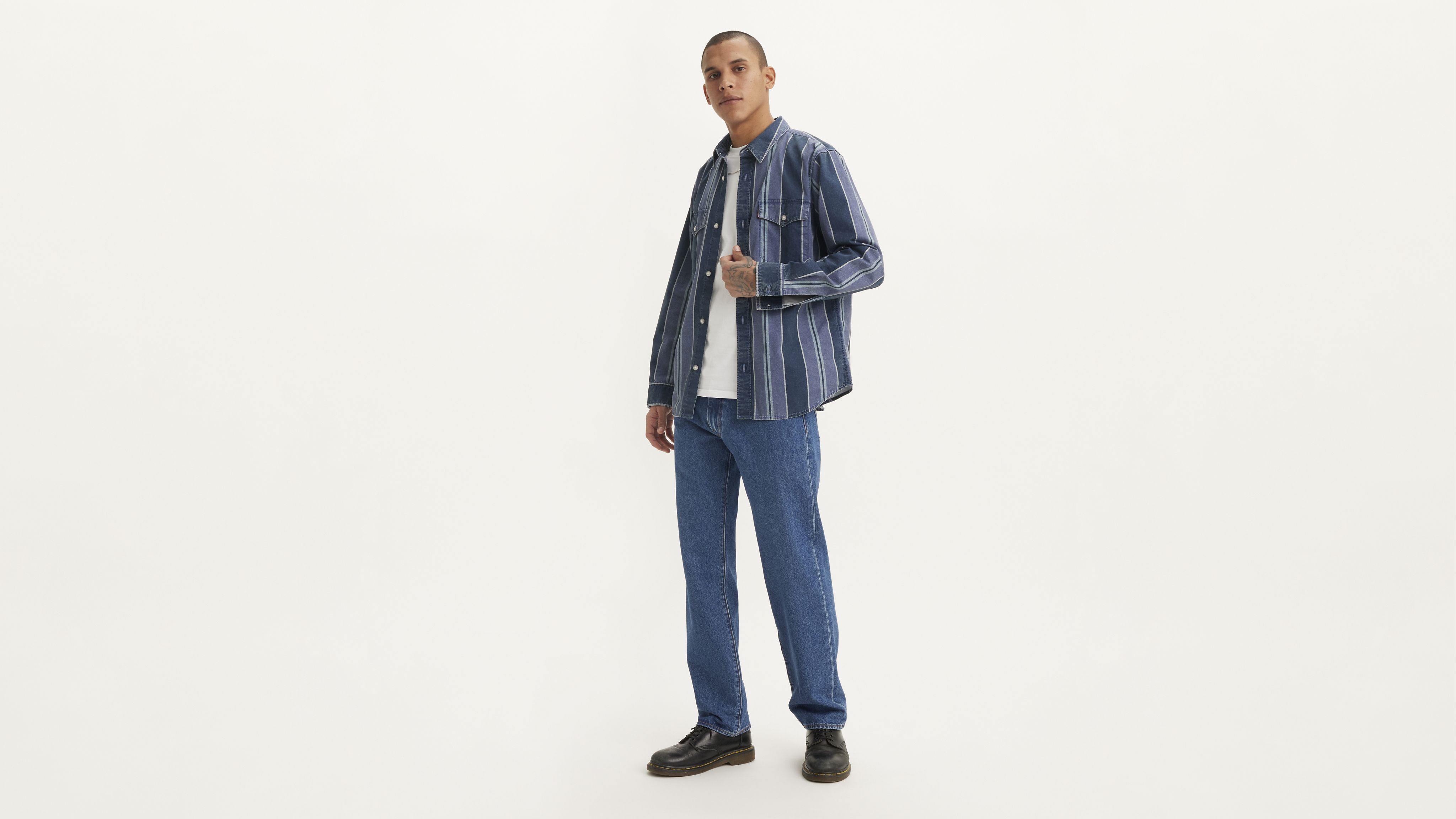 555™ Relaxed Straight Transitional Cotton Men's Jeans 1