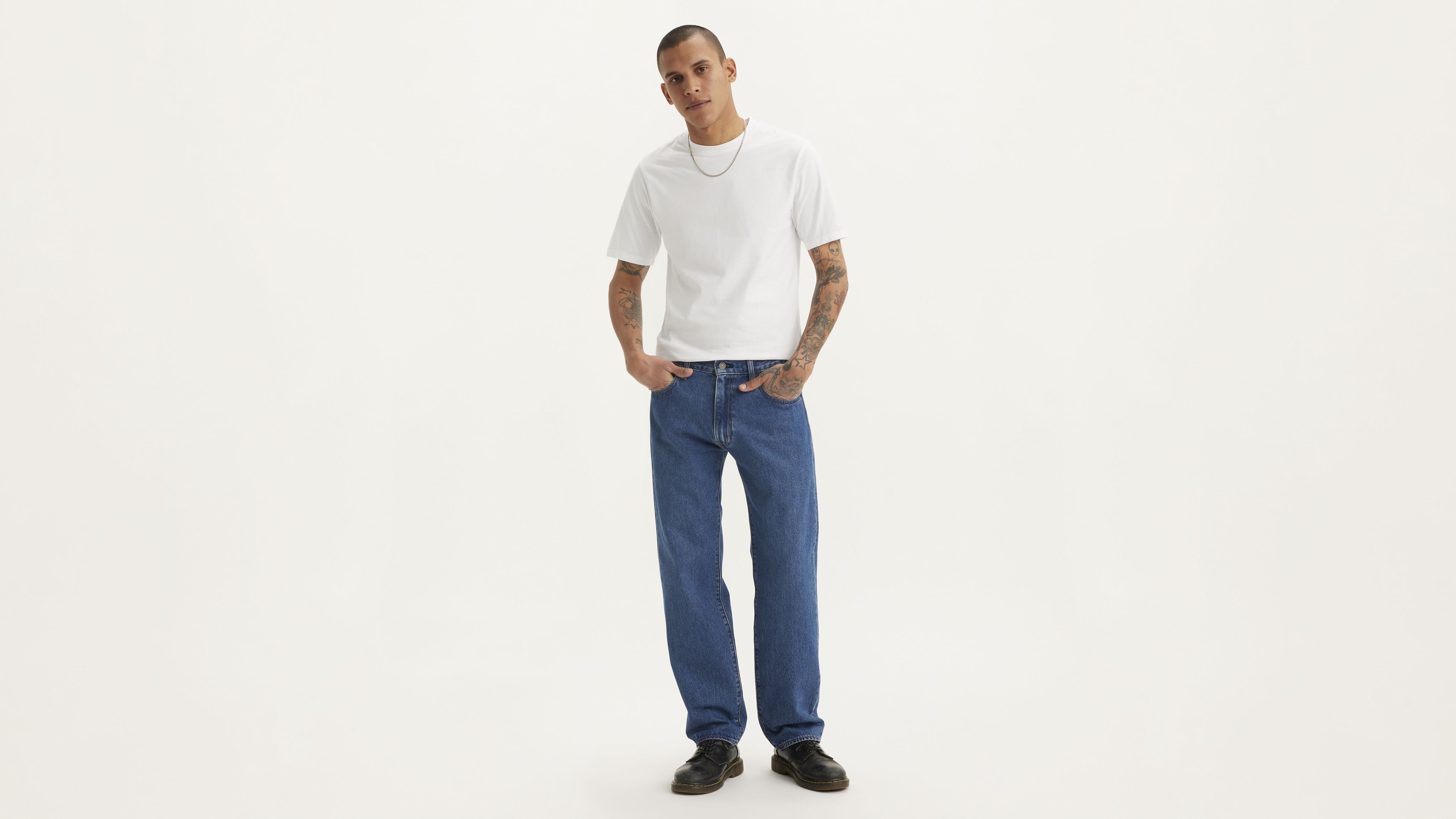 555™ Relaxed Straight Transitional Cotton Men's Jeans 5