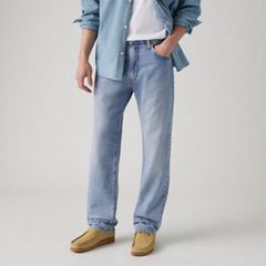 555™ Relaxed Straight Linen+ Denim Men's Jeans — Call Me Again - Light Wash 2