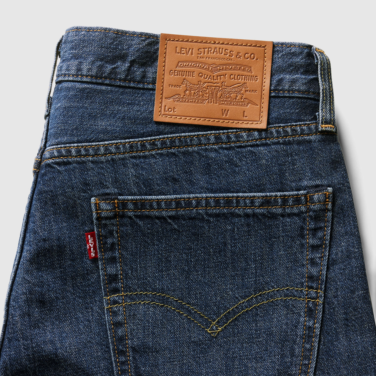 555™ Relaxed Straight Linen+ Denim Men's Jeans 7
