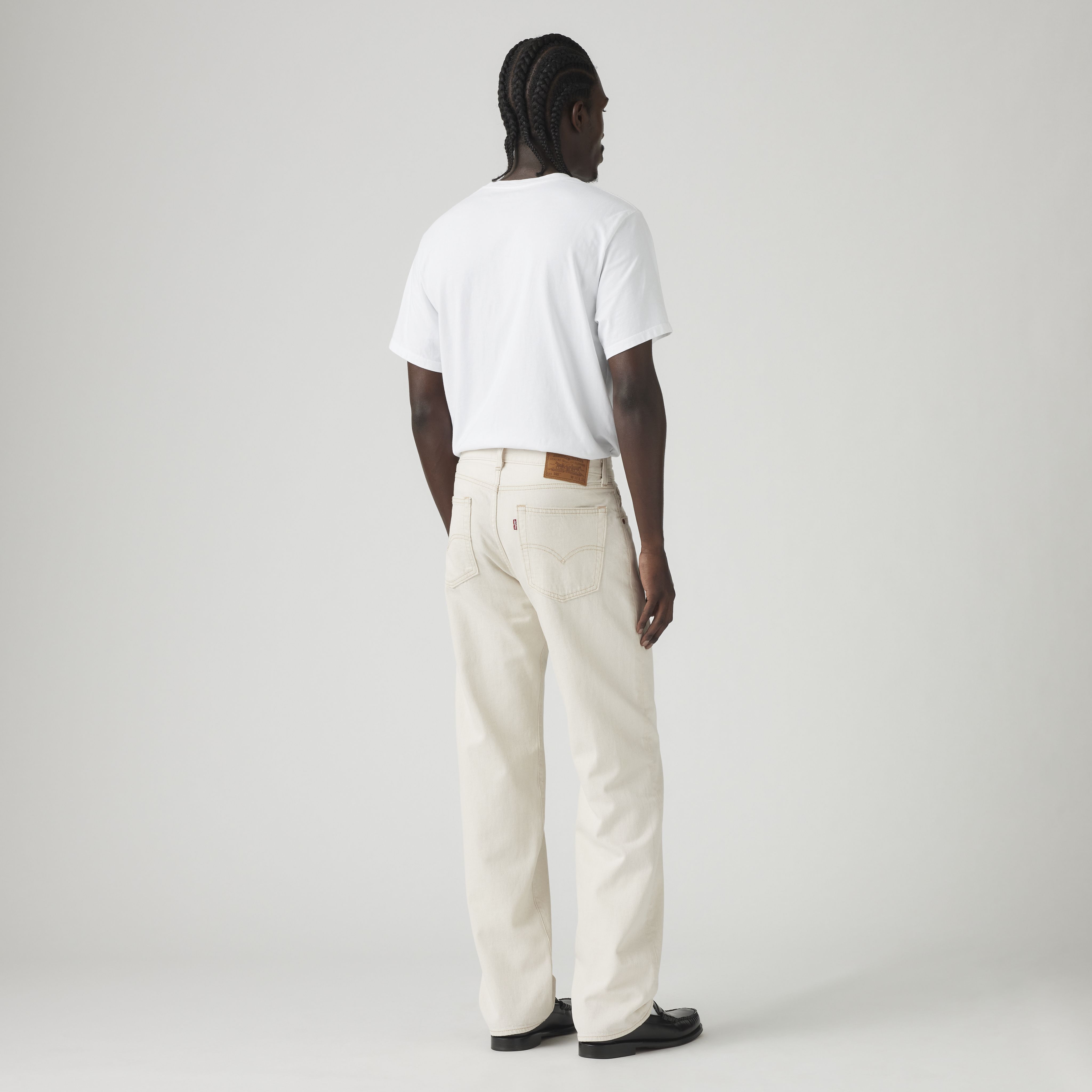 555™ Relaxed Straight Linen+ Denim Men's Jeans 5