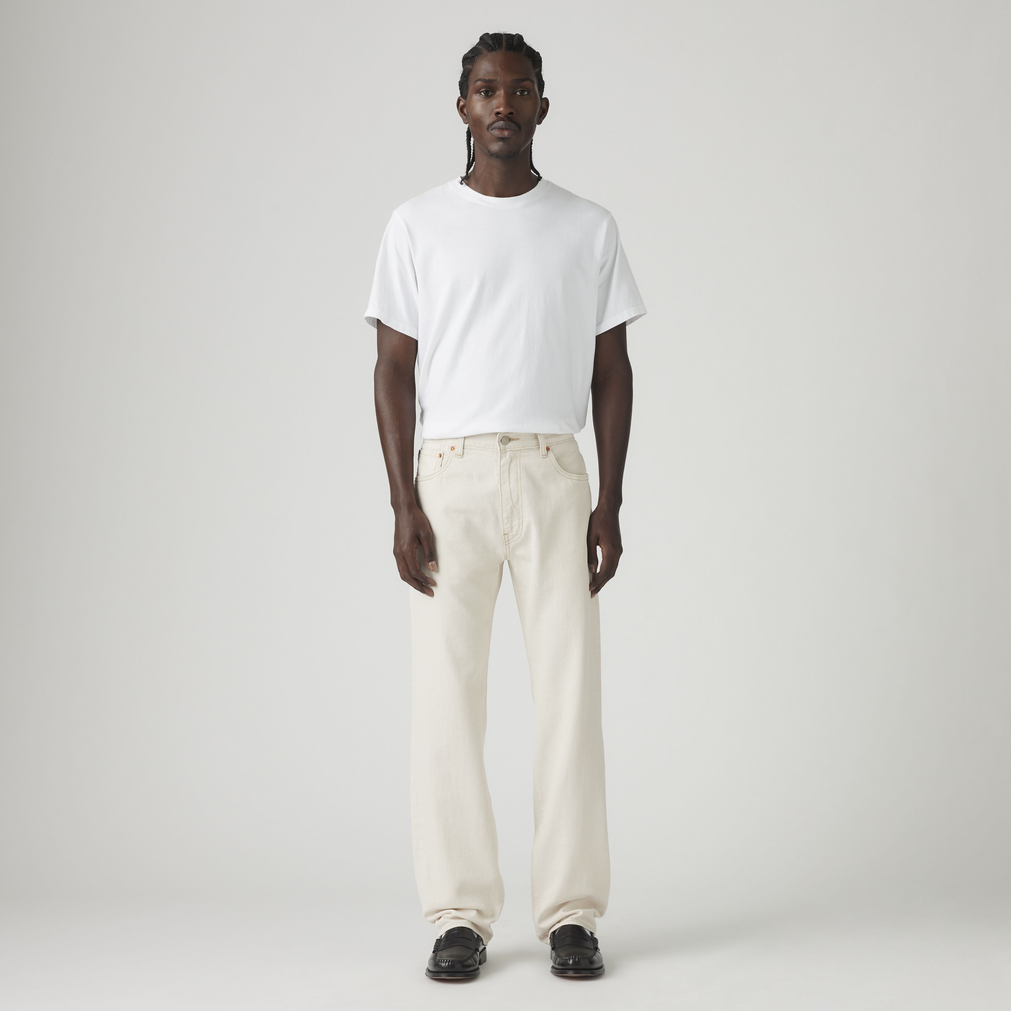 555™ Relaxed Straight Linen+ Denim Men's Jeans 7