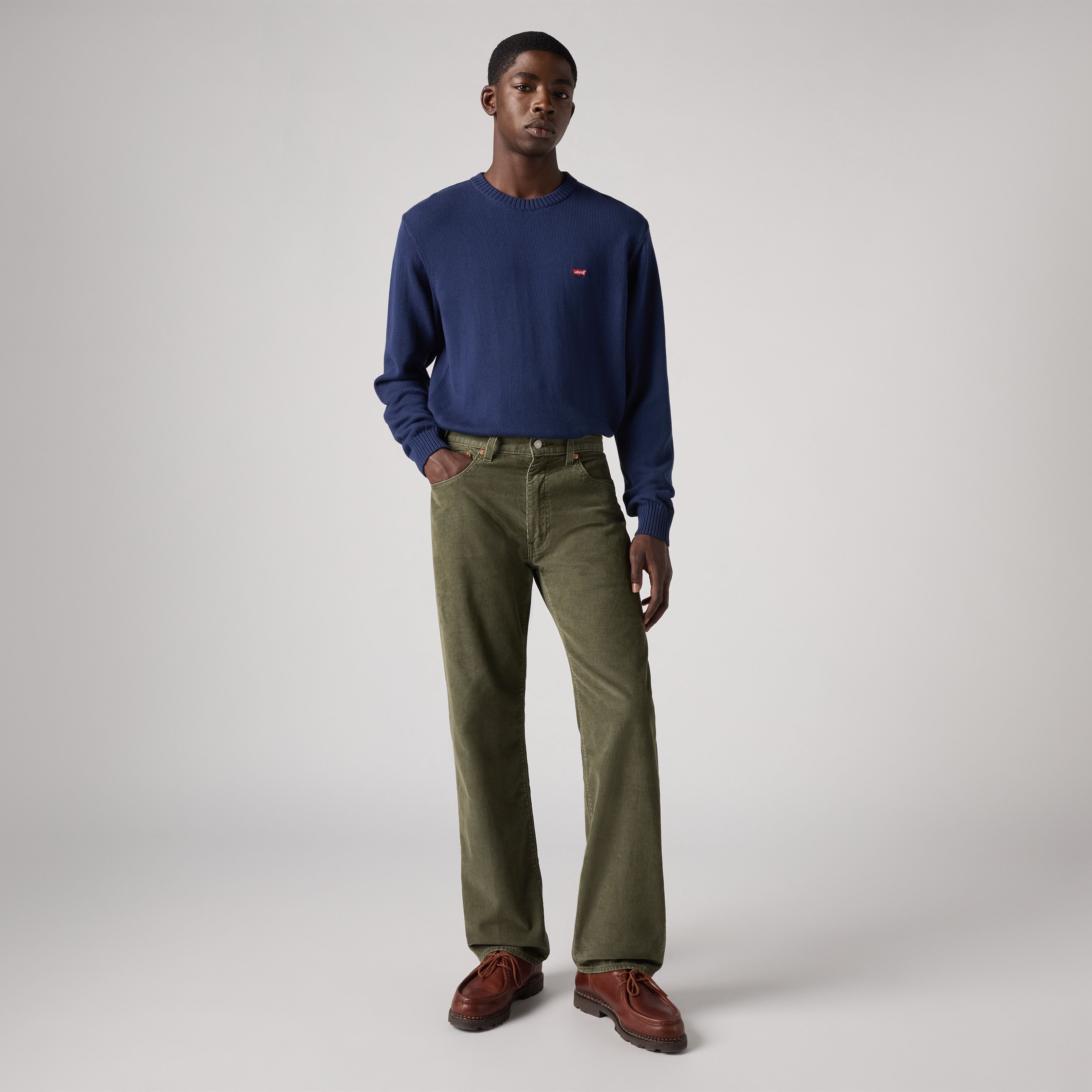 555™ Relaxed Straight Corduroy Trousers 1
