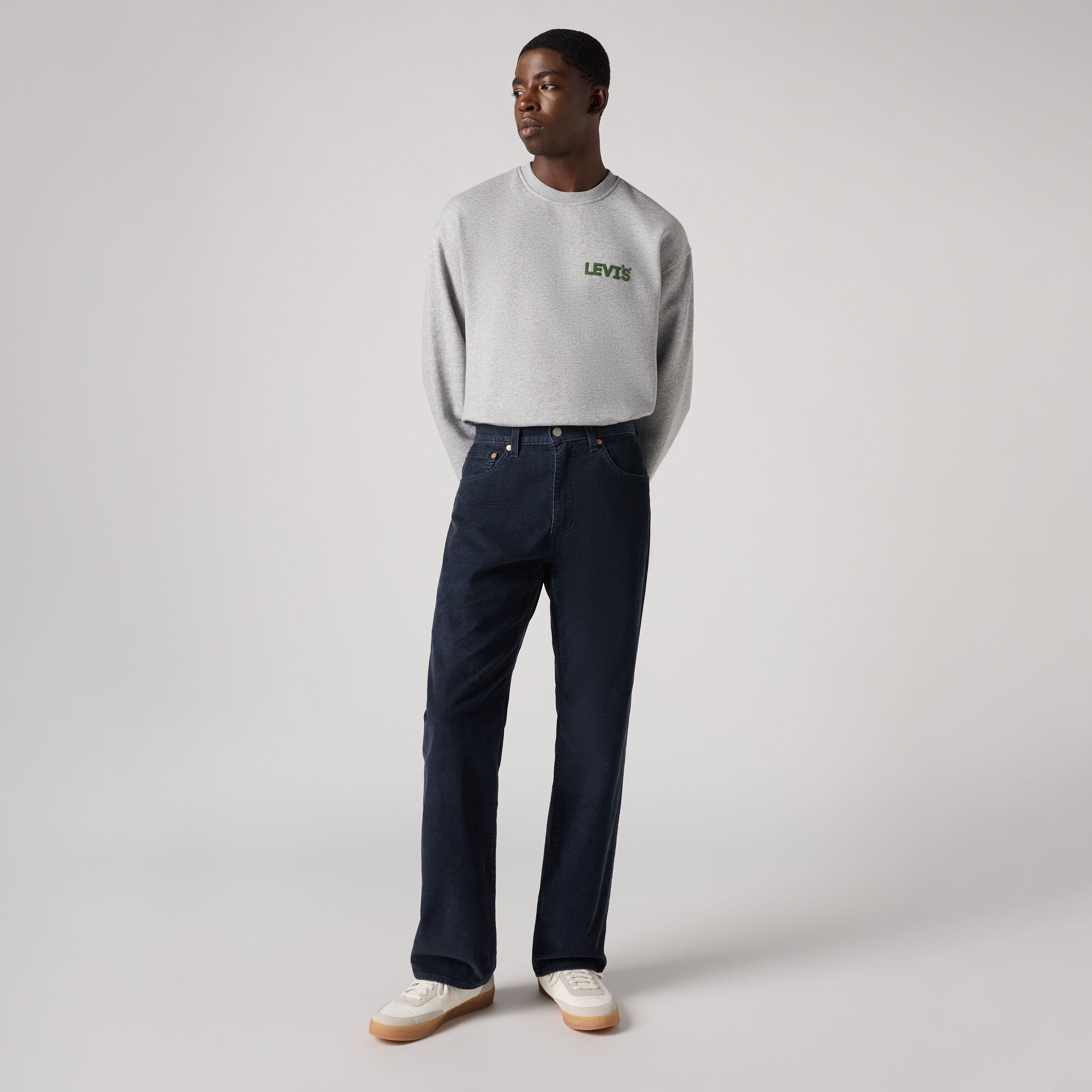 Pantaloni 555™ dritti taglio comodo in velluto a coste 1