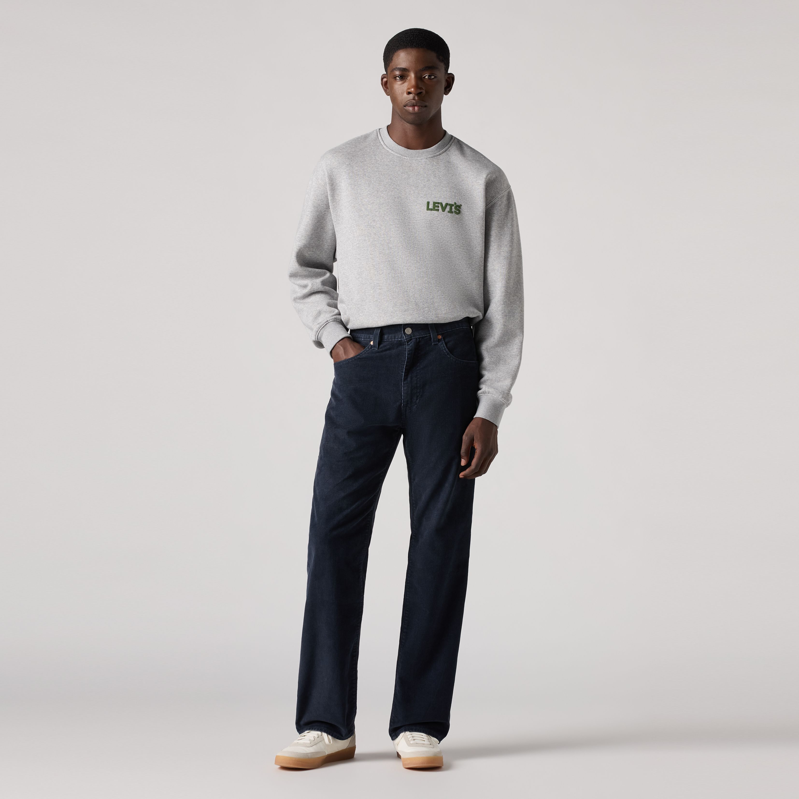 Pantaloni 555™ dritti taglio comodo in velluto a coste 5