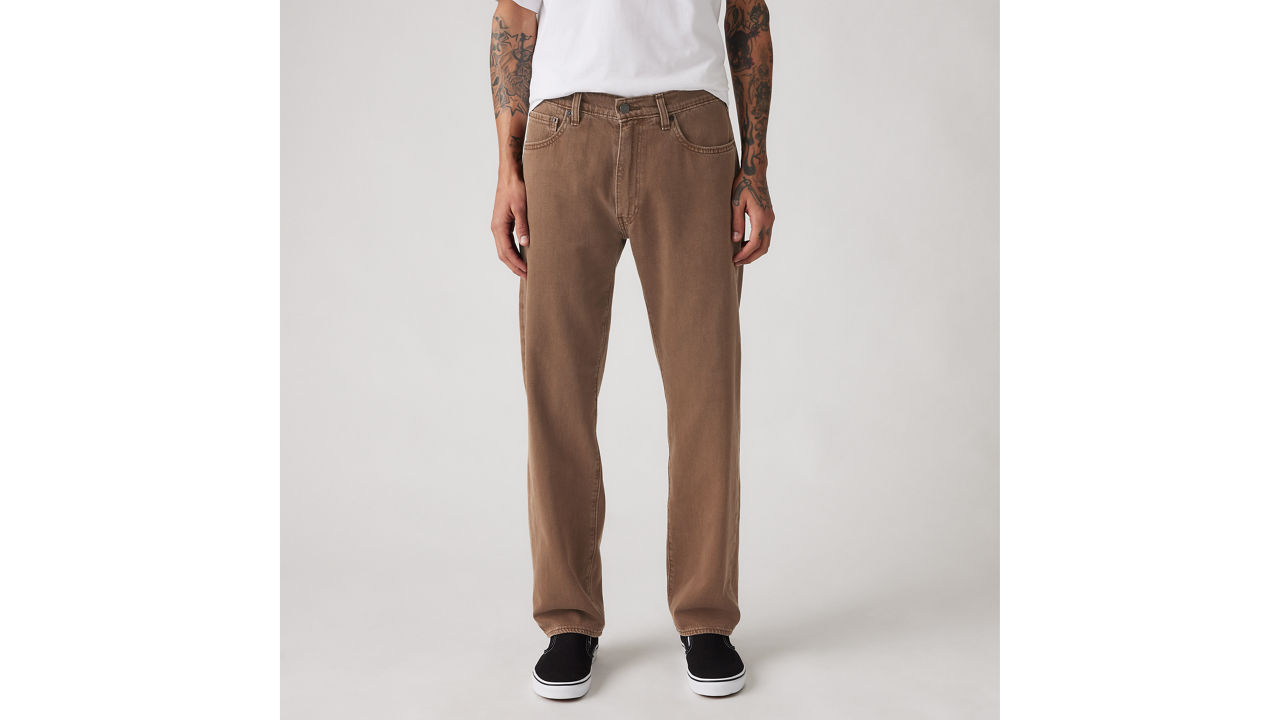 555™ Relaxed Straight Linen+ Denim Men's Jeans 2