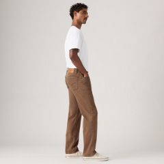 555™ Relaxed Straight Men's Jeans — Rain Drum Classic Garment Dye Lightweight - Brown 4