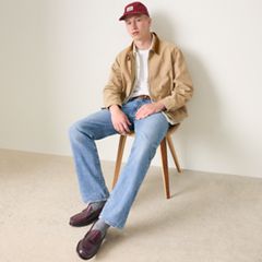 555™ Relaxed Straight Linen+ Denim Men's Jeans — Timeless Blues - Medium Wash 1