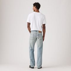 555™ Relaxed Straight Men's Jeans — Style Tension Destructed - Light Wash 6