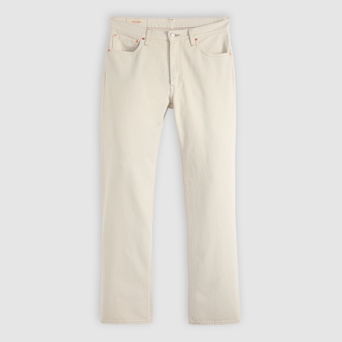 555™ Relaxed Straight Men's Jeans — Dreamy Stones - White