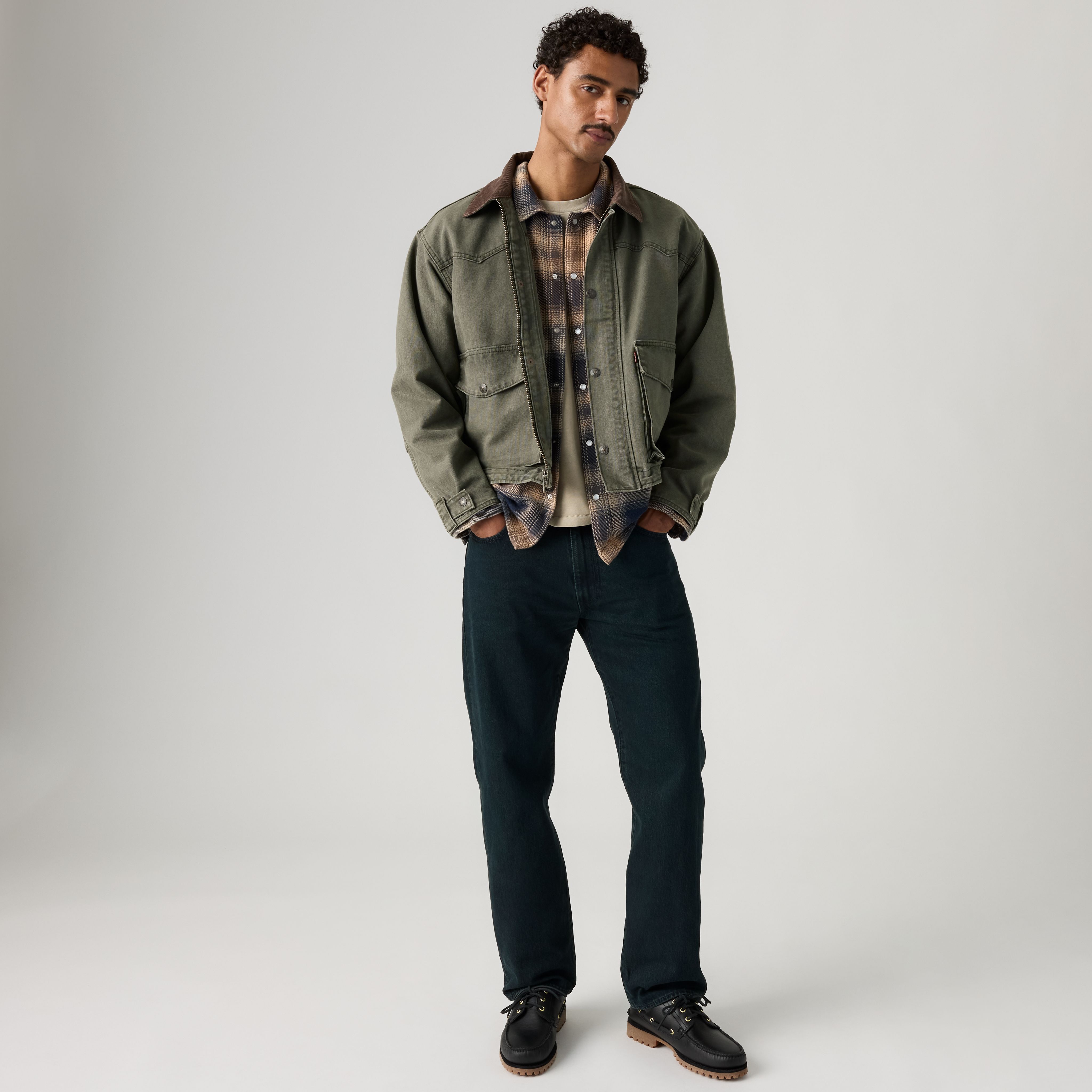 555™ Relaxed Straight Jeans 1
