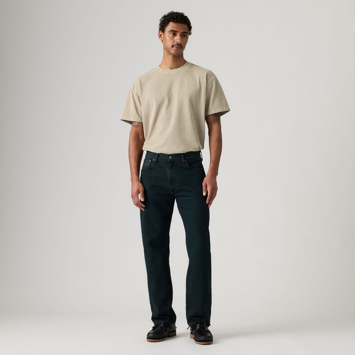555™ Relaxed Straight Men's Jeans — City Boy Blues - Dark Wash