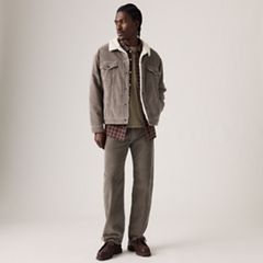 555™ Relaxed Straight Corduroy Men's Jeans — Smokey Taupe - White 1