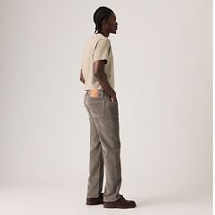 555™ Relaxed Straight Corduroy Men's Jeans — Smokey Taupe - White 4