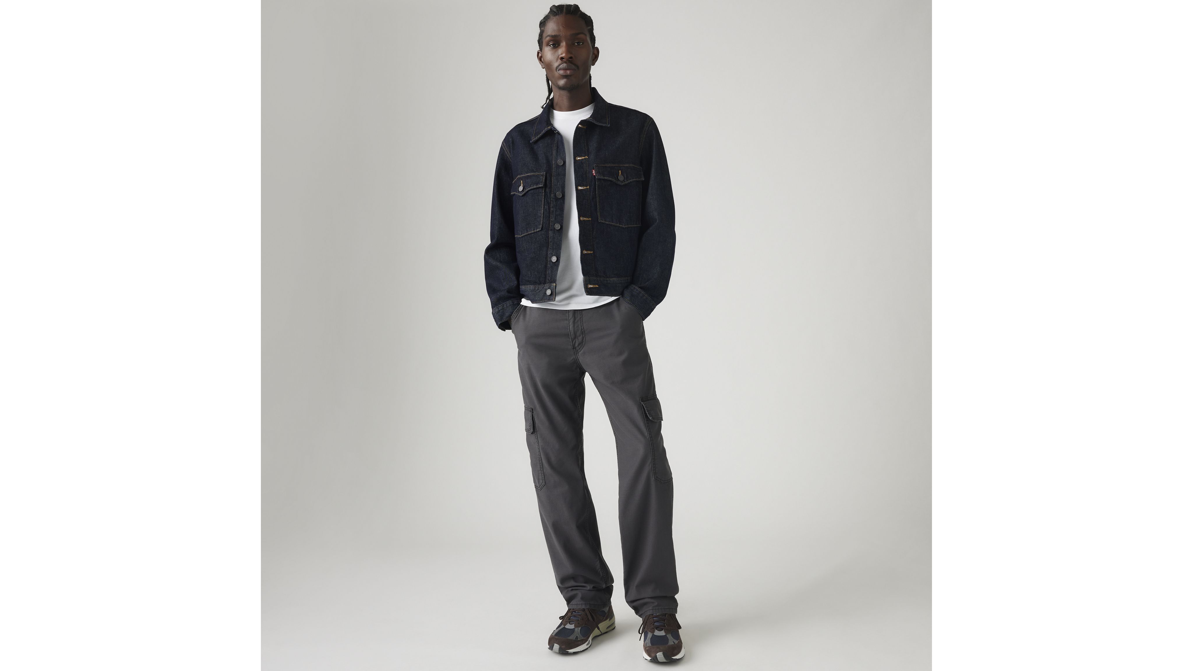 568™ Loose Straight Cargo Twill Men's Pants 1