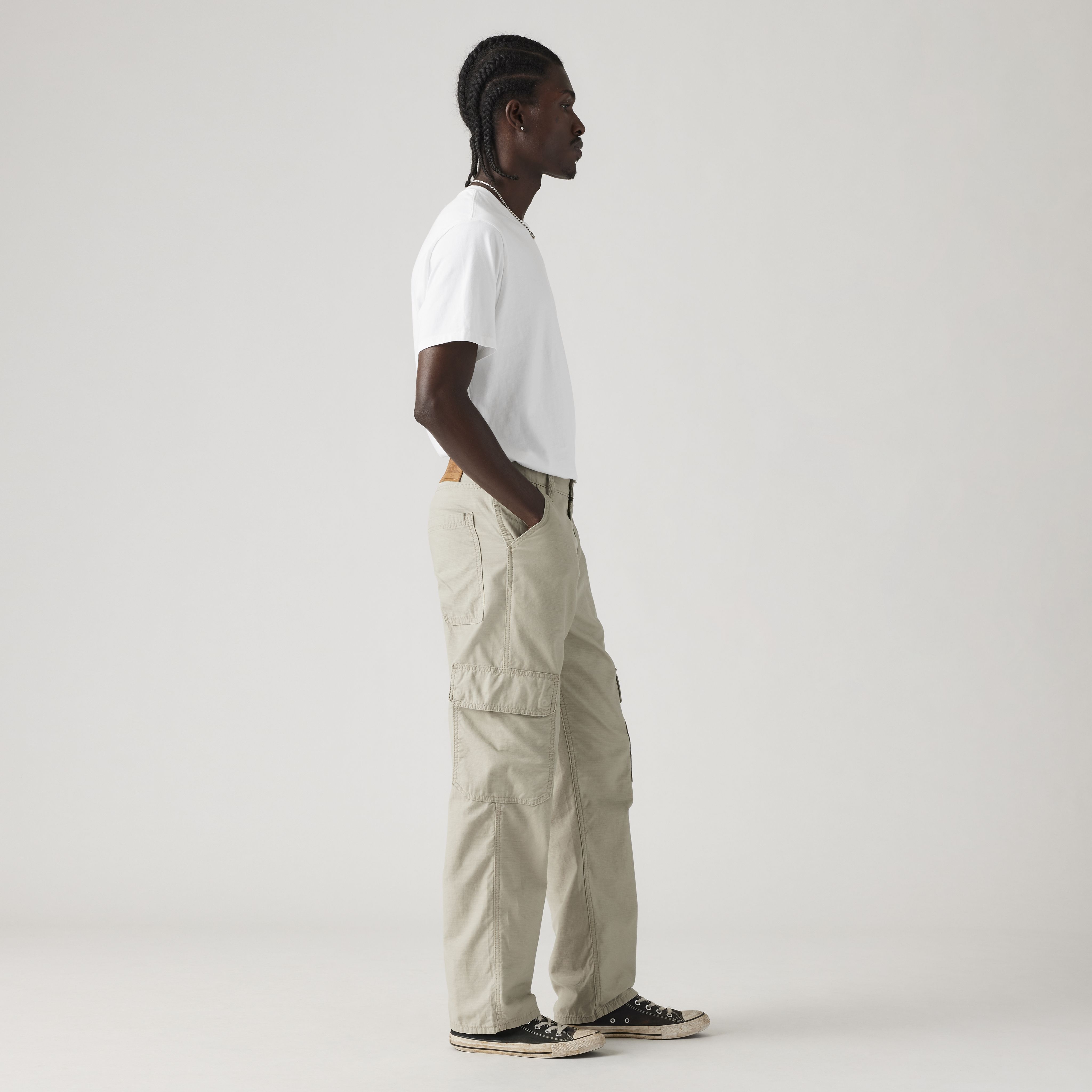 568™ Loose Straight Cargo Twill Men's Pants 4