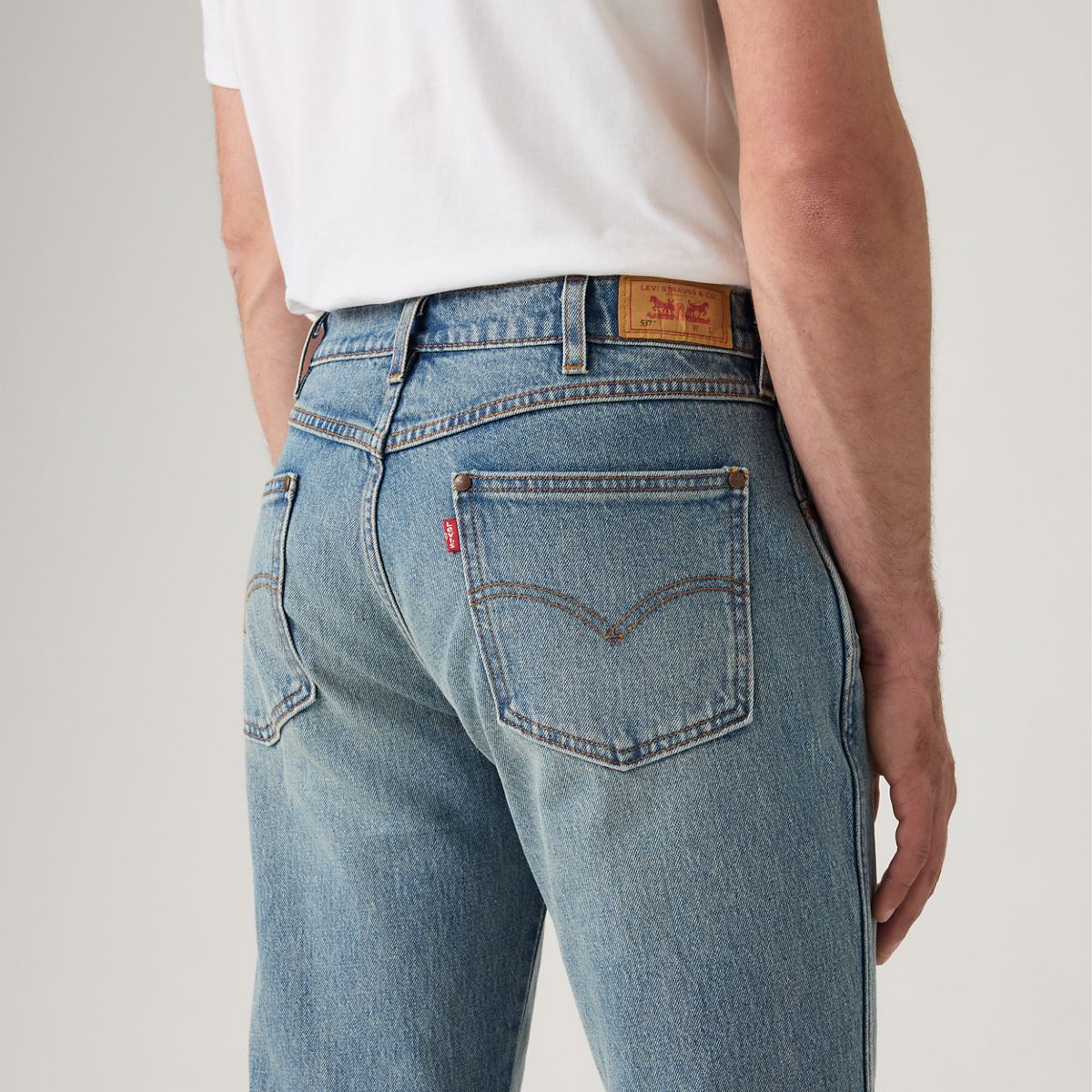 537™ Western Bootcut Men's Jeans — Running Early - Light Wash