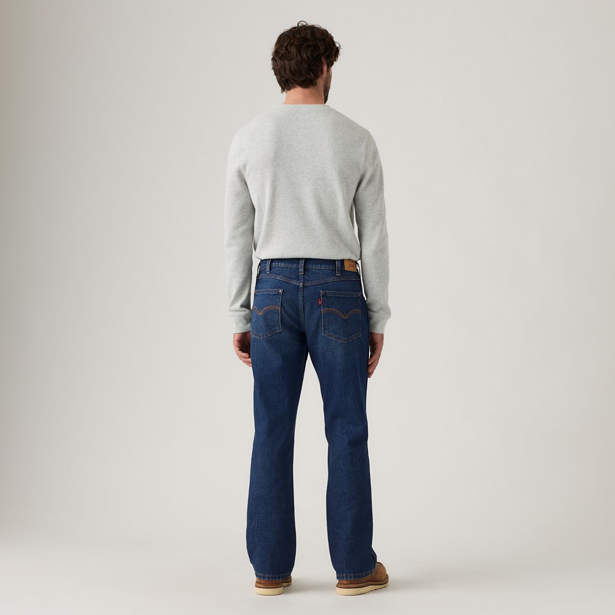 537™ Western Bootcut Men's Jeans — Wow Have Fun - Dark Wash