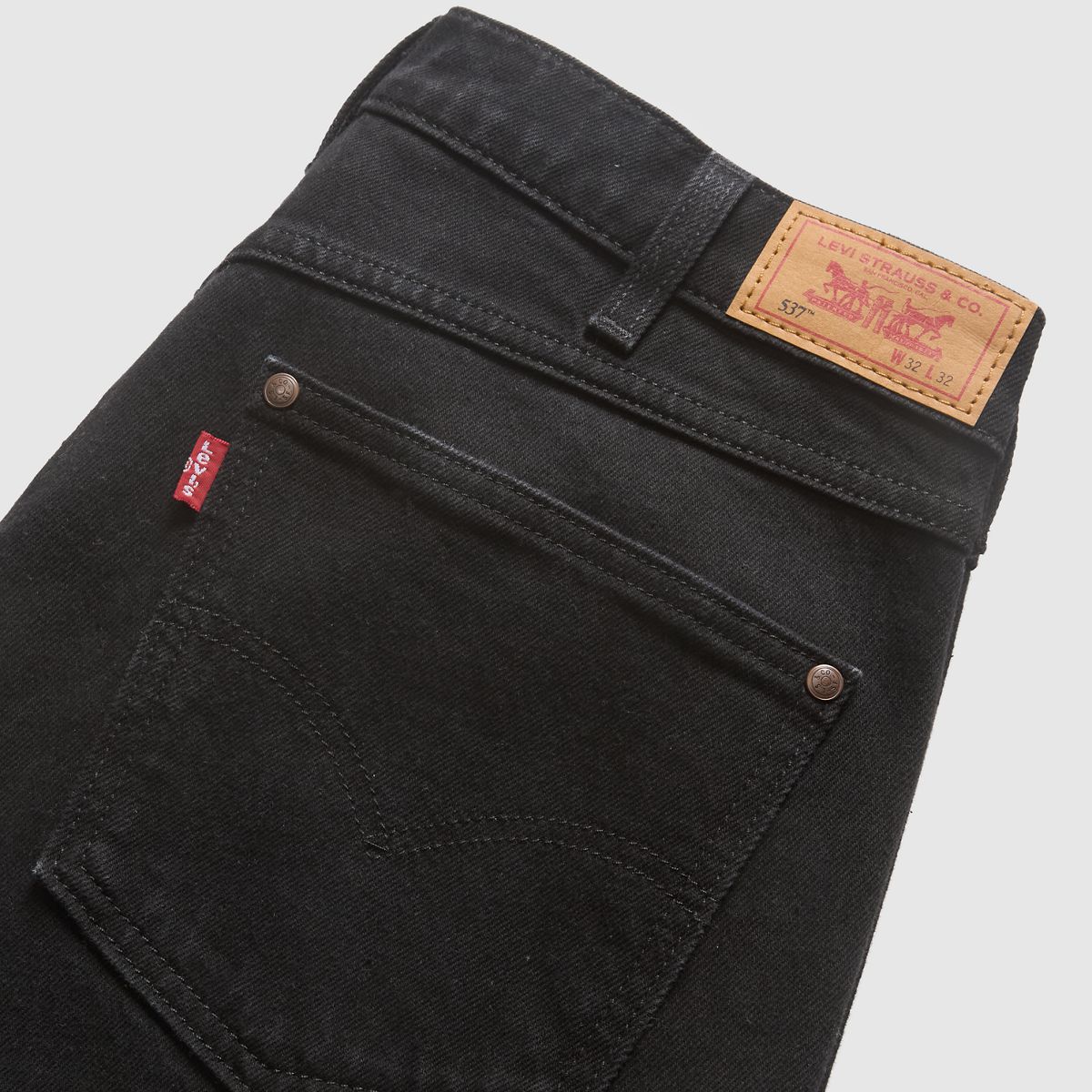 537™ Western Bootcut Men's Jeans — Run The Road Rinse - Black