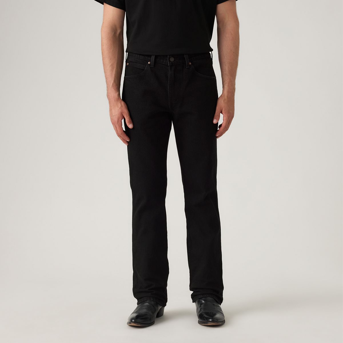 537™ Western Bootcut Men's Jeans — Run The Road Rinse - Black