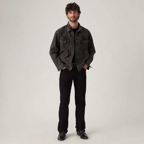 537™ Western Bootcut Men's Jeans — Run The Road Rinse - Black