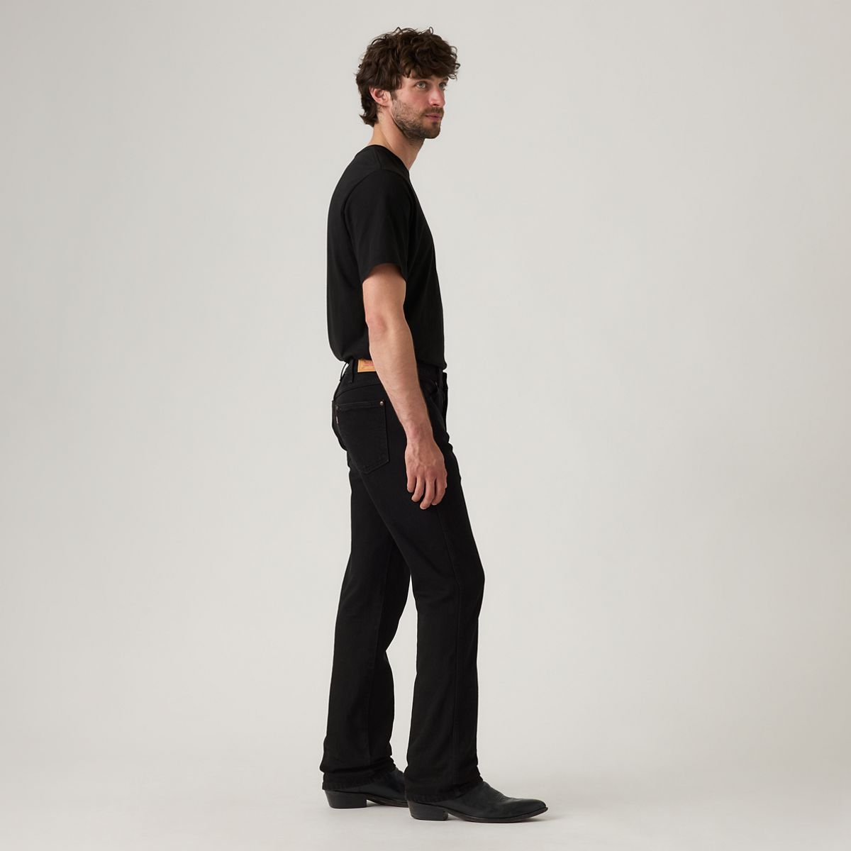 537™ Western Bootcut Men's Jeans — Run The Road Rinse - Black