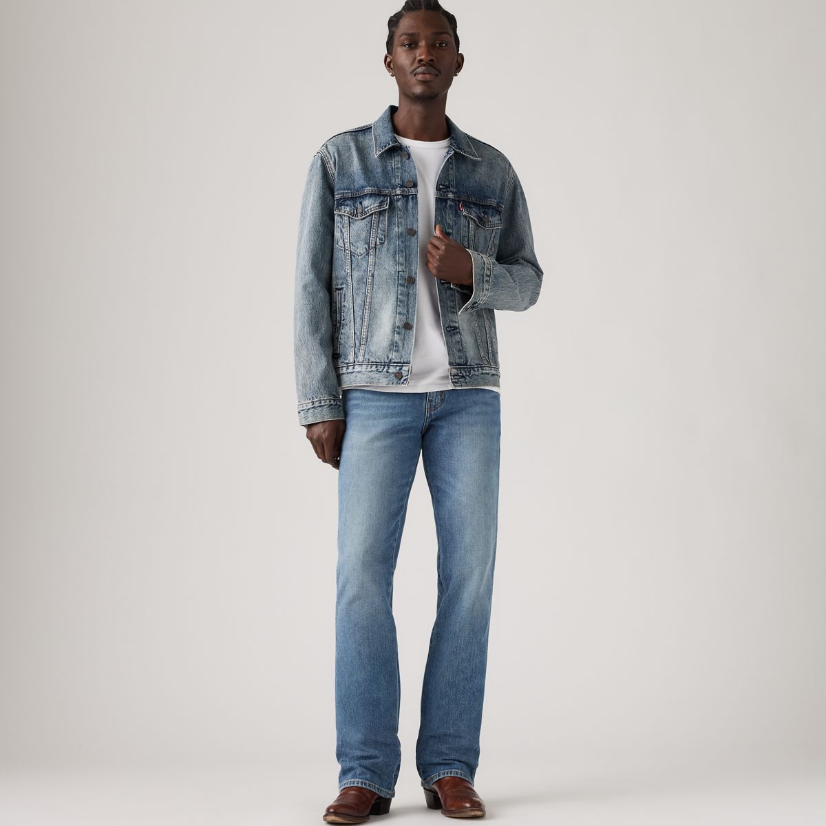 537™ Western Bootcut Men's Jeans — Throw The Lasso - Medium Wash