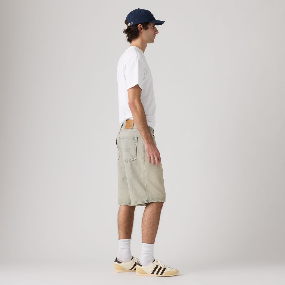478™ Baggy 12" Men's Shorts — Tinted Alternative Rock - Light Wash
