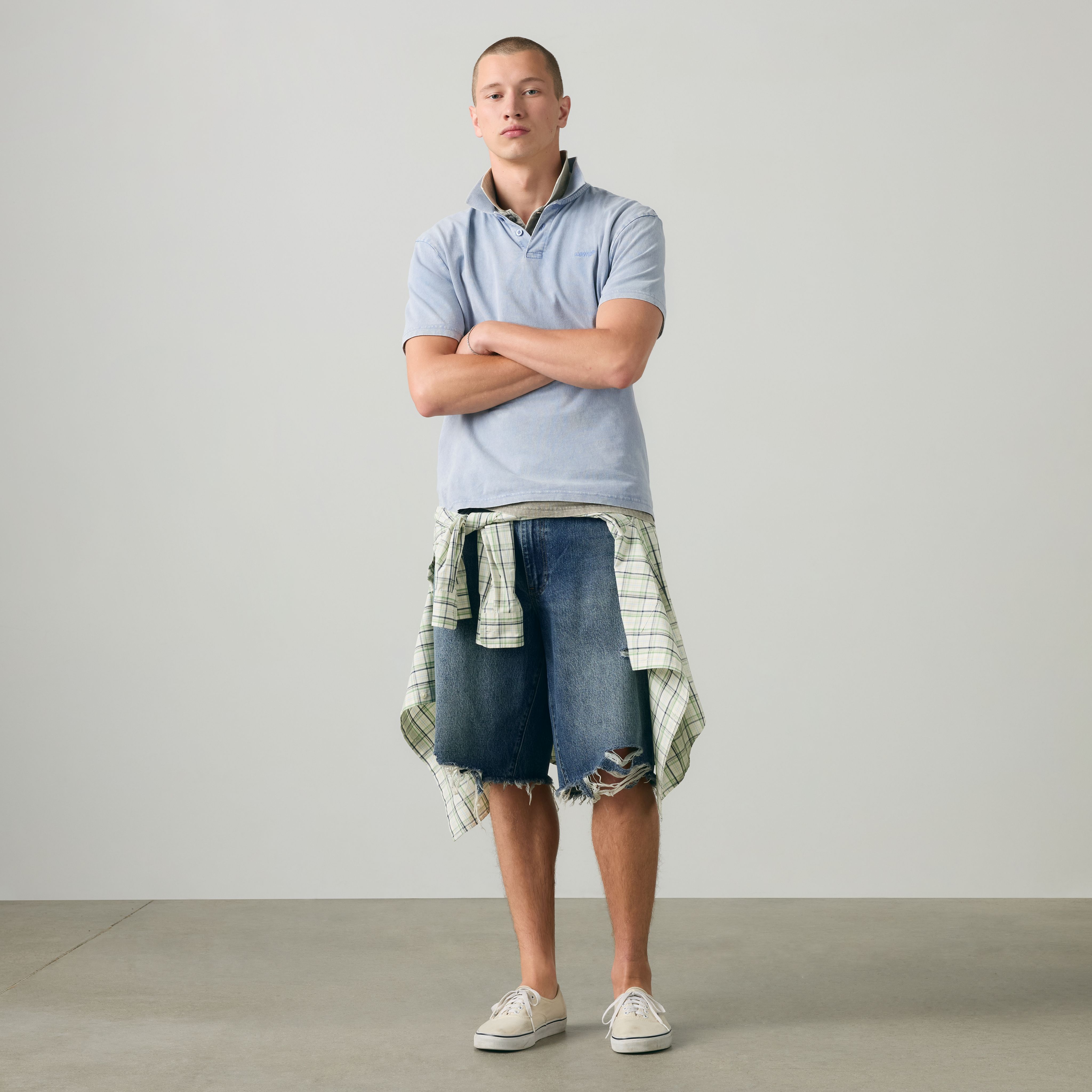 Levi's  478 Baggy Shorts Dark Wash, Men's Size 31X12