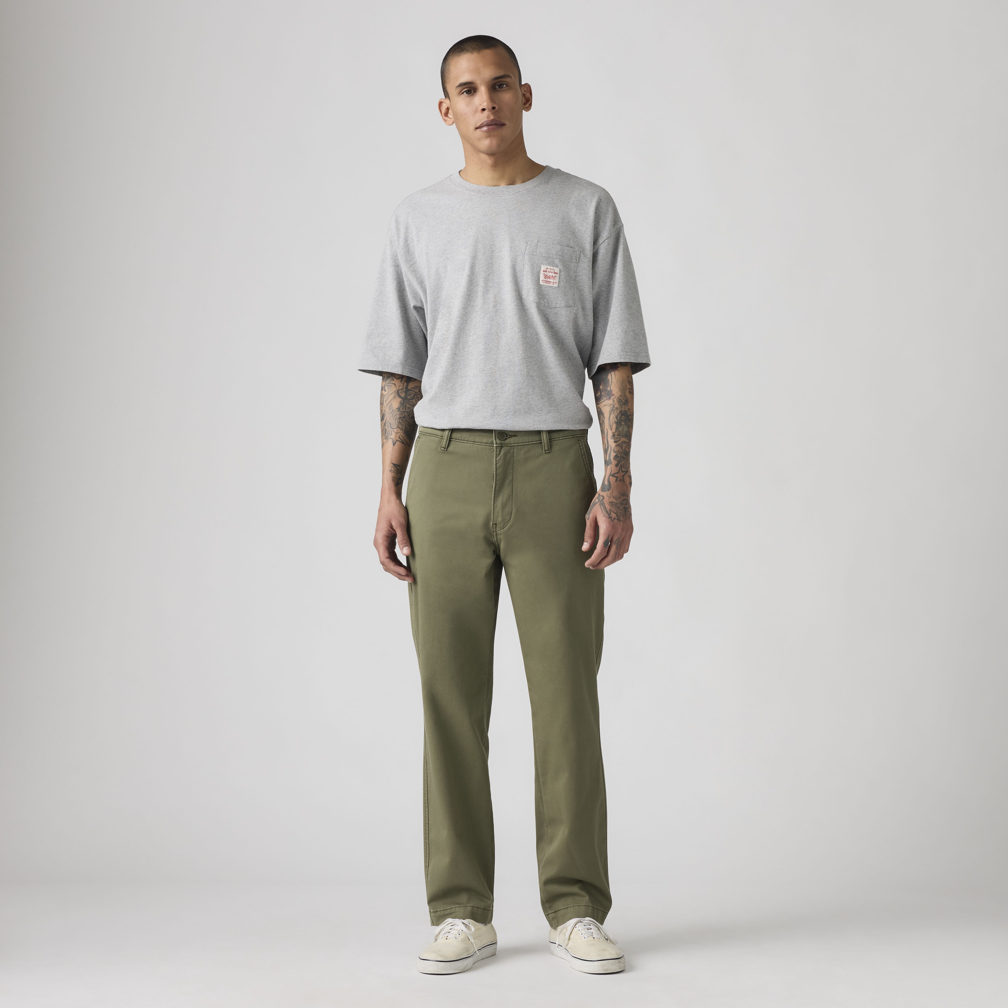 Pantalones XX Chino Relaxed Straight 7