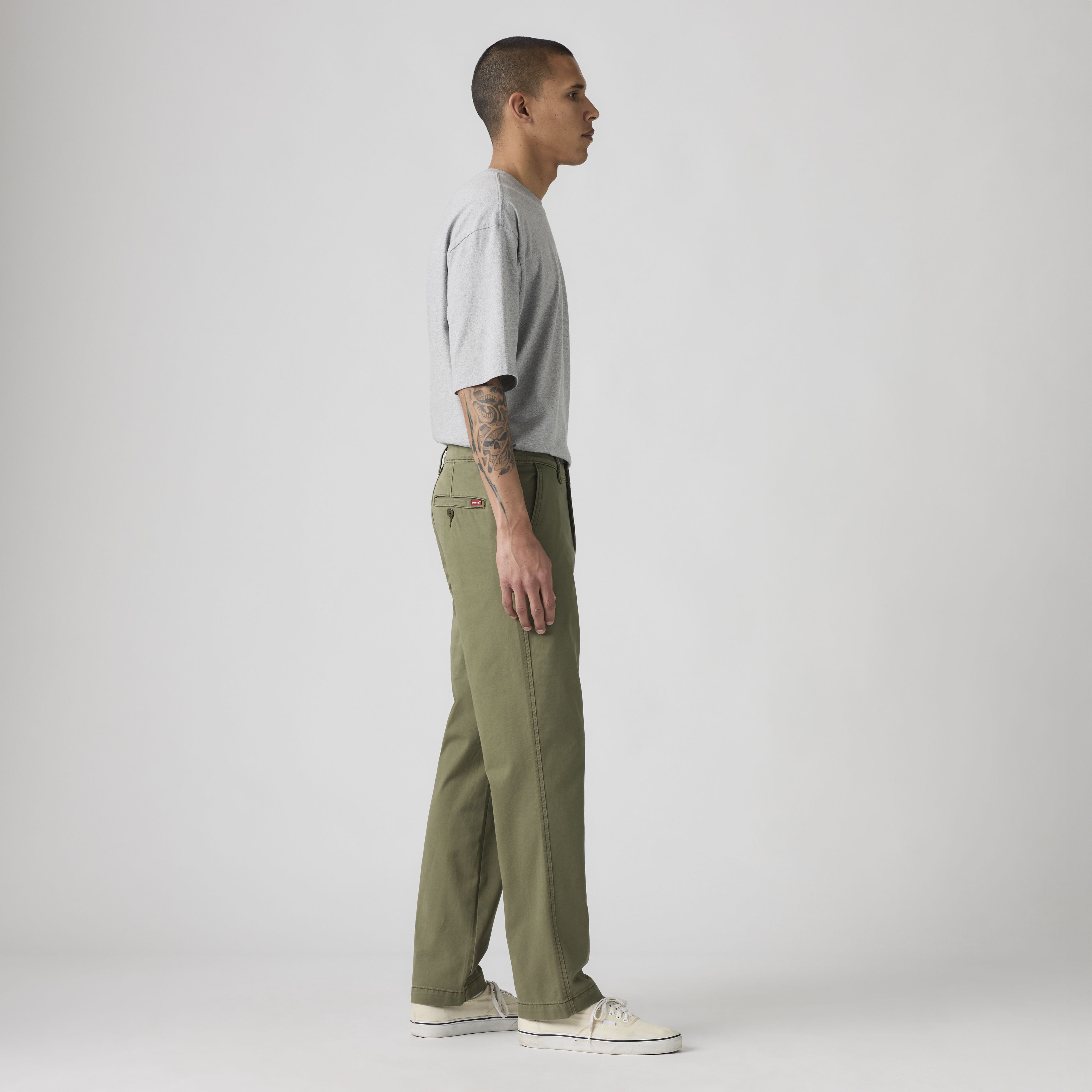Pantaloni Chino Dritti Comodi XX 3