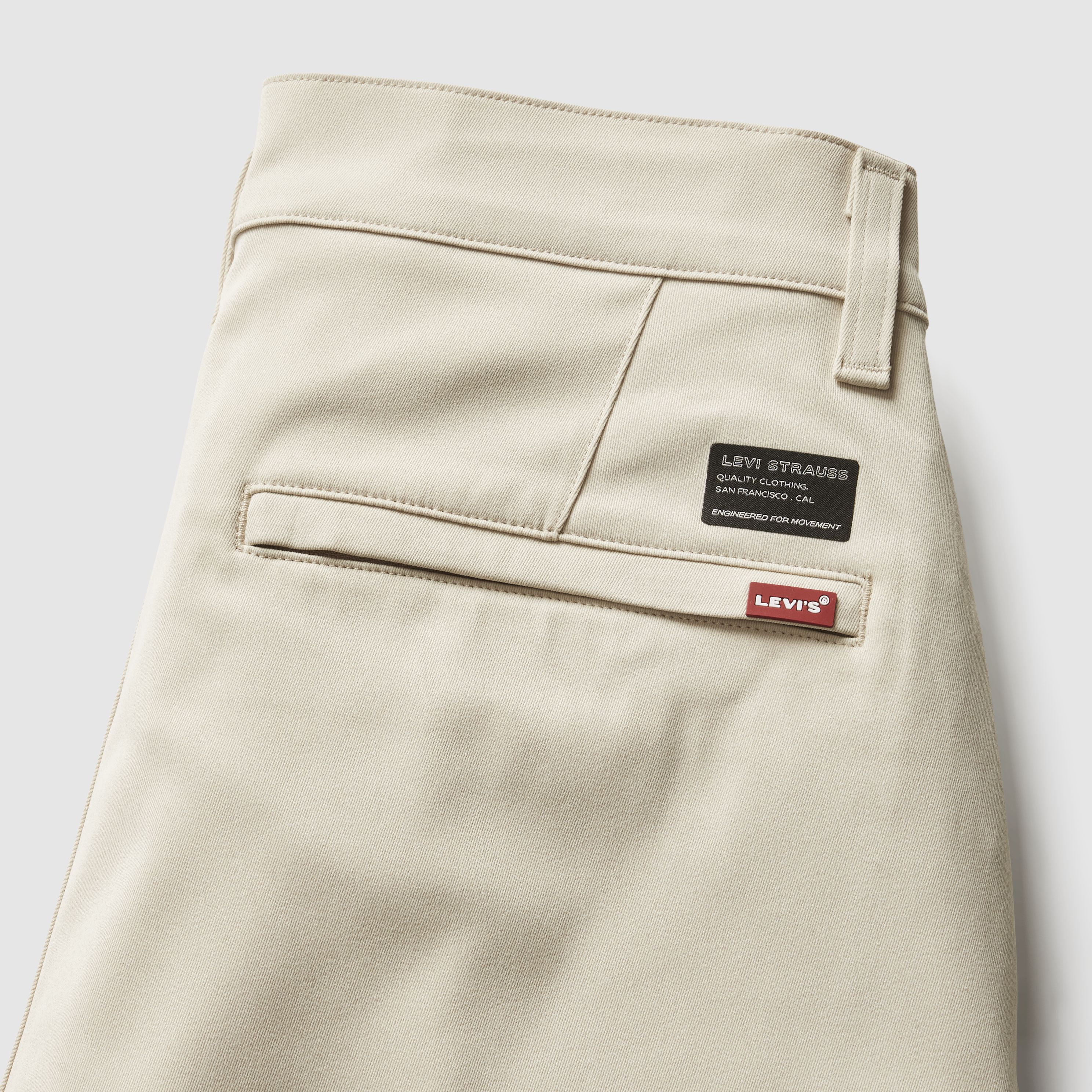 Xx Chino Standard Taper Tech+ Men's Pants - White | Levi's® US