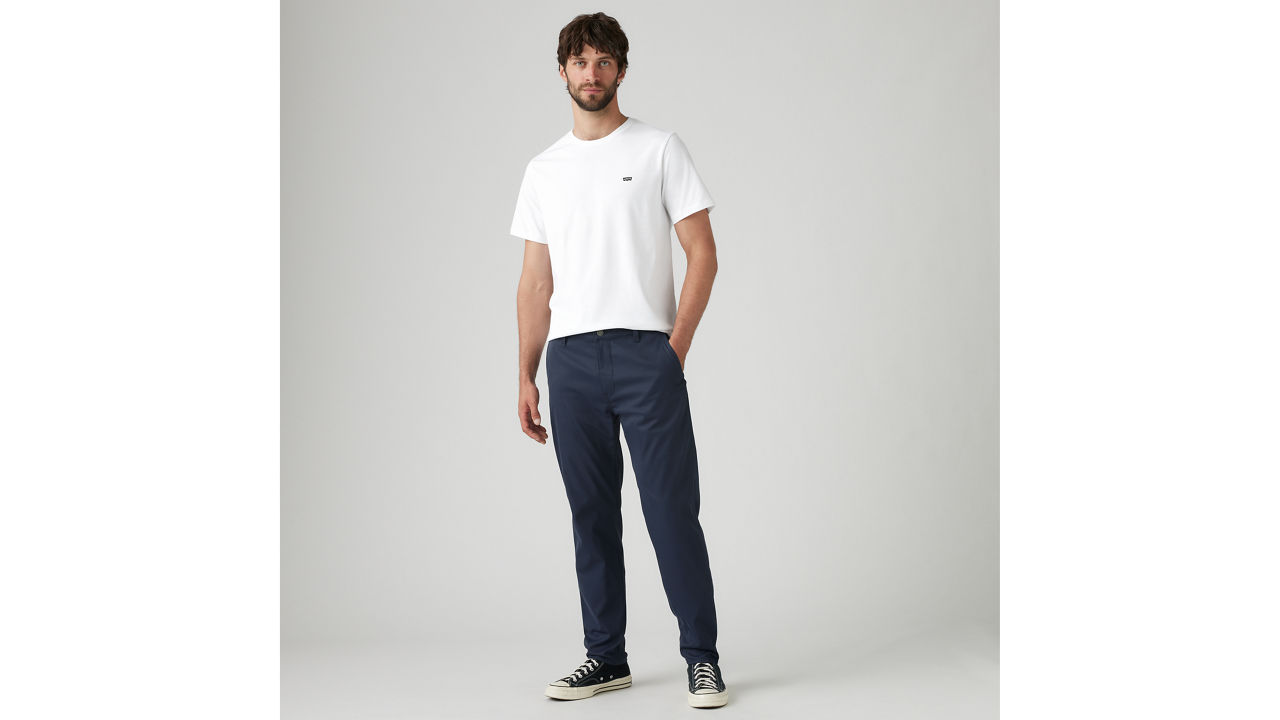 XX smala Tech+-chinos i standard fit 1