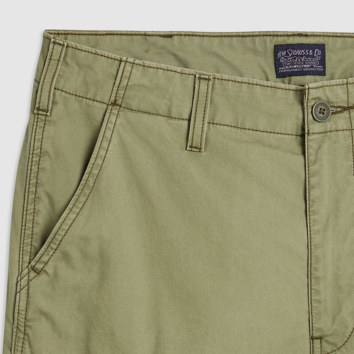 Carrier Cargo Shorts — Olive Night Lightweight - Green