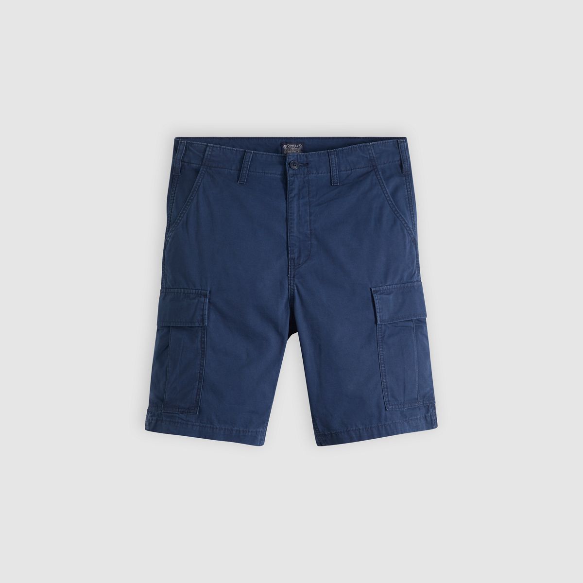 Carrier Cargo Shorts — Dress Blues Lightweight Canvas - Blue