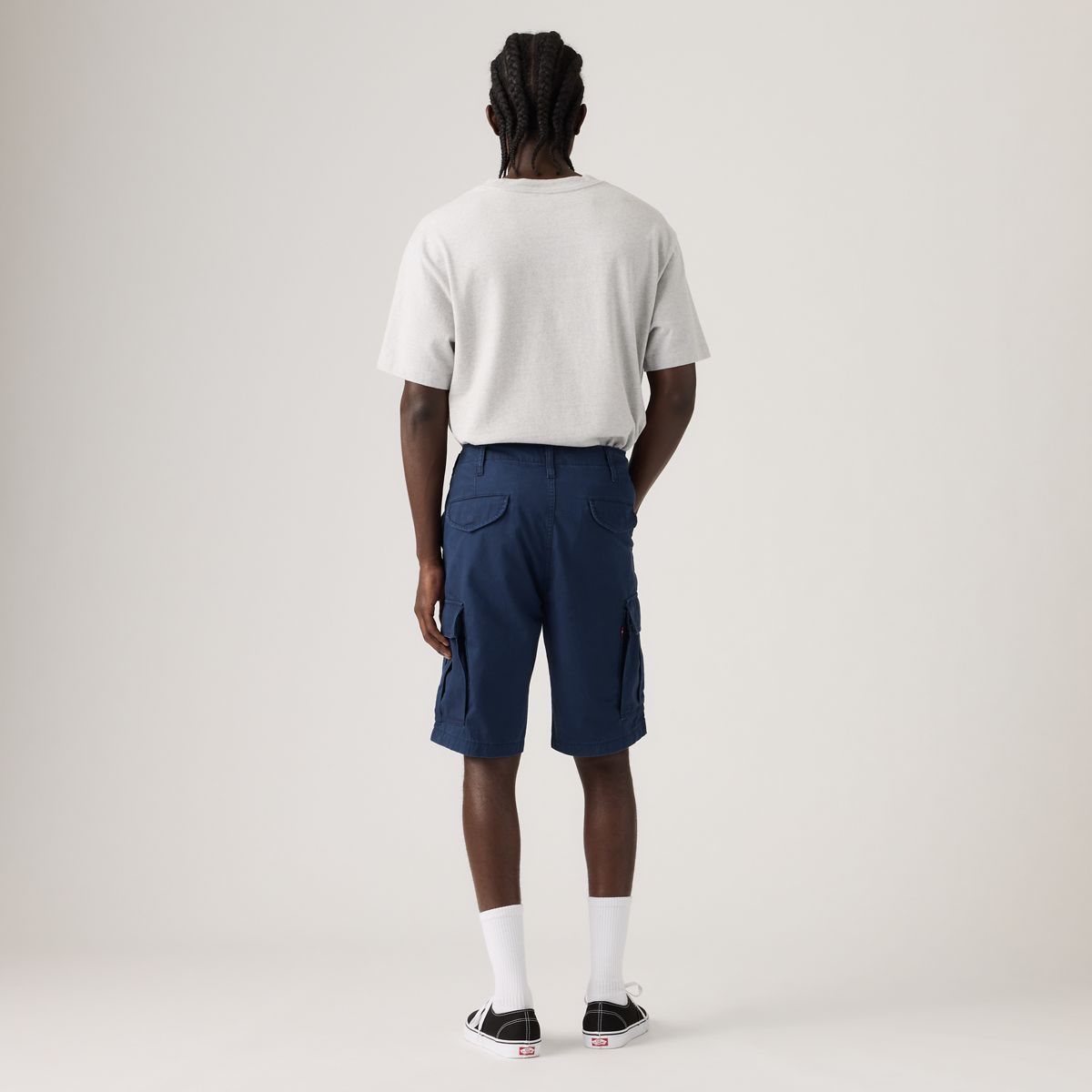 Carrier Cargo Shorts — Dress Blues Lightweight Canvas - Blue