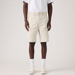 Carrier Cargo Shorts — Pumice Stone Lightweight Canvas - White 2