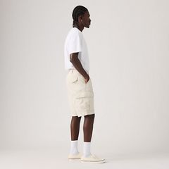 Carrier Cargo Shorts — Pumice Stone Lightweight Canvas - White 4