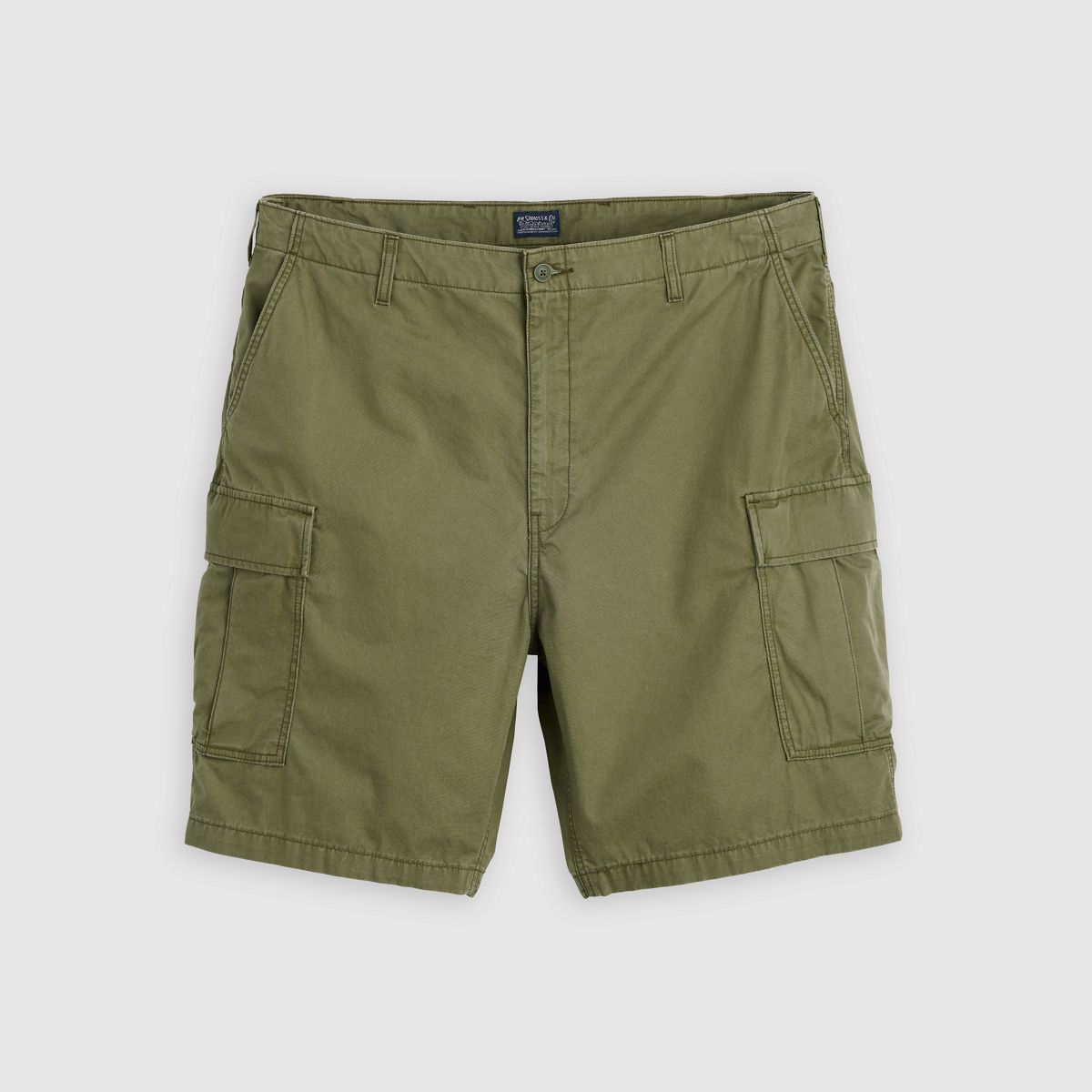 Carrier Cargo Shorts (Big & Tall) — Olive Night Lightweight - Green