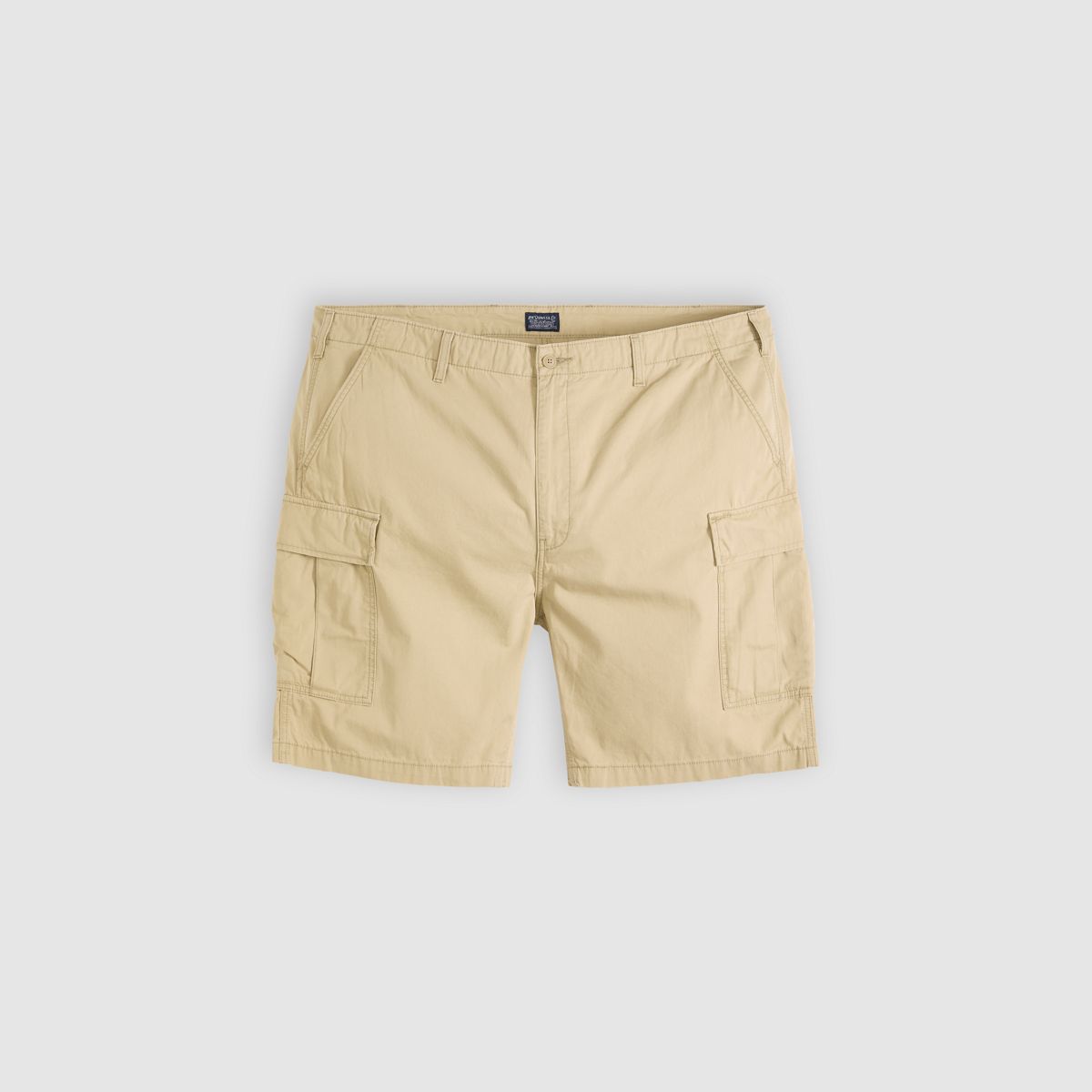 Carrier Cargo Shorts (Big & Tall) — Harvest Gold Lightweight Canvas - Beige