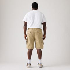 Carrier Cargo Shorts (Big & Tall) — Harvest Gold Lightweight Canvas - Beige 3