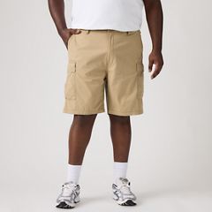 Carrier Cargo Shorts (Big & Tall) — Harvest Gold Lightweight Canvas - Beige 2