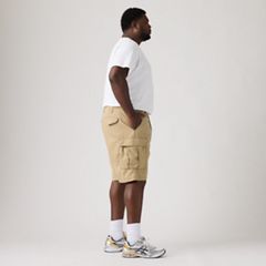 Carrier Cargo Shorts (Big & Tall) — Harvest Gold Lightweight Canvas - Beige 4