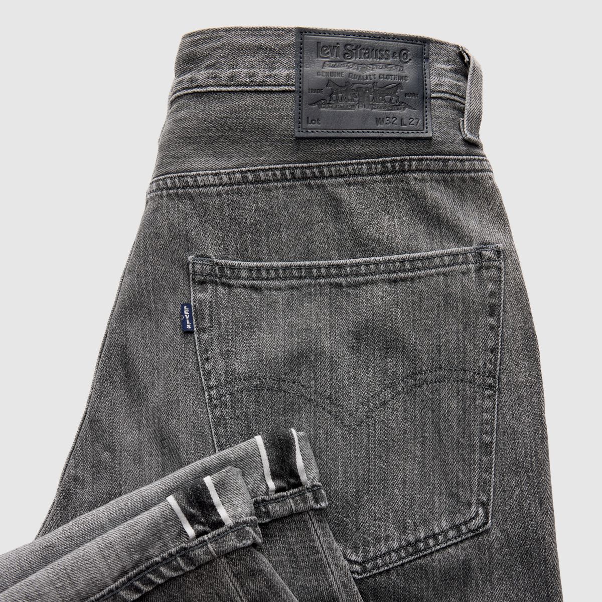 Marker Loose Men's Jeans — Stone Hills - Black