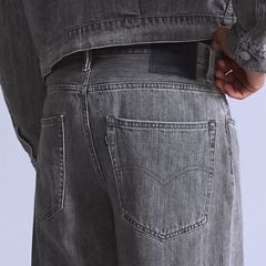 Marker Loose Men's Jeans — Stone Hills - Black 3
