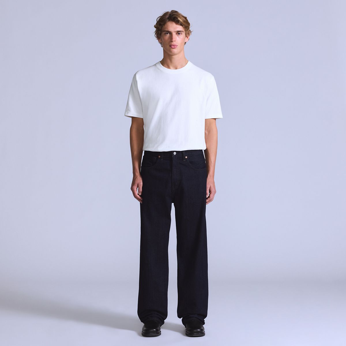 Marker Loose Men's Jeans — One Wash MOJ - Dark Wash