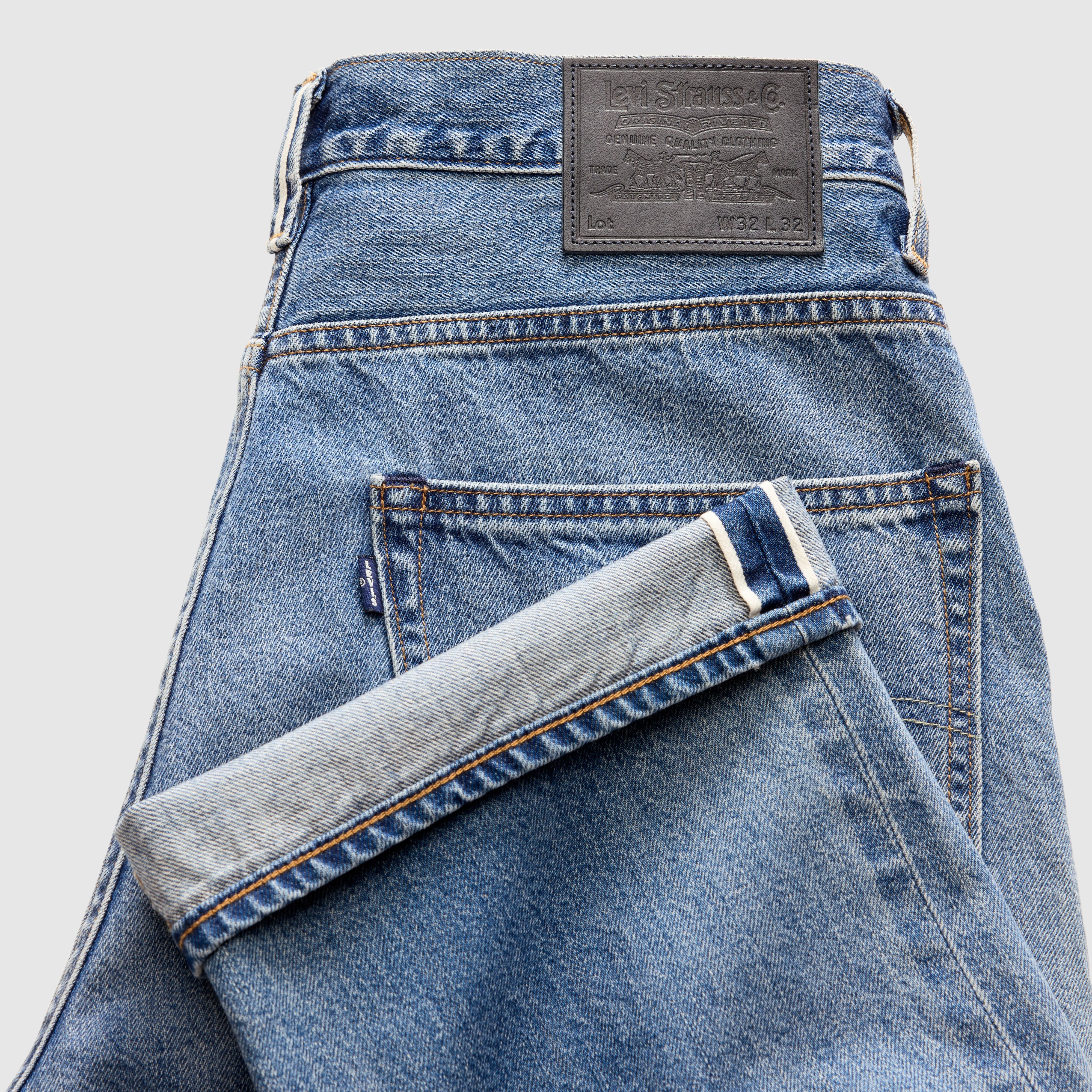Marker Loose Selvedge Men's Jeans 9
