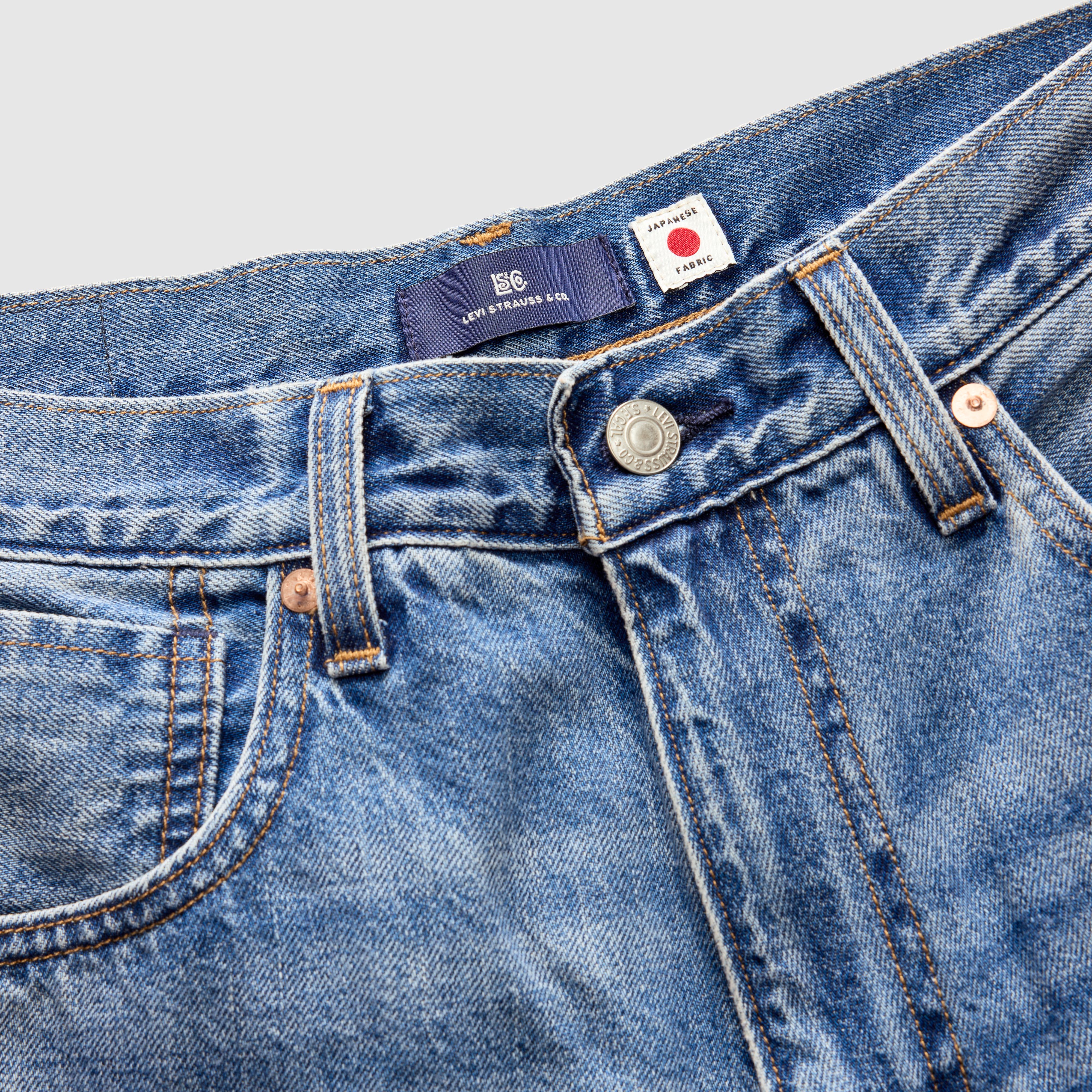 Marker Loose Selvedge Men's Jeans 10