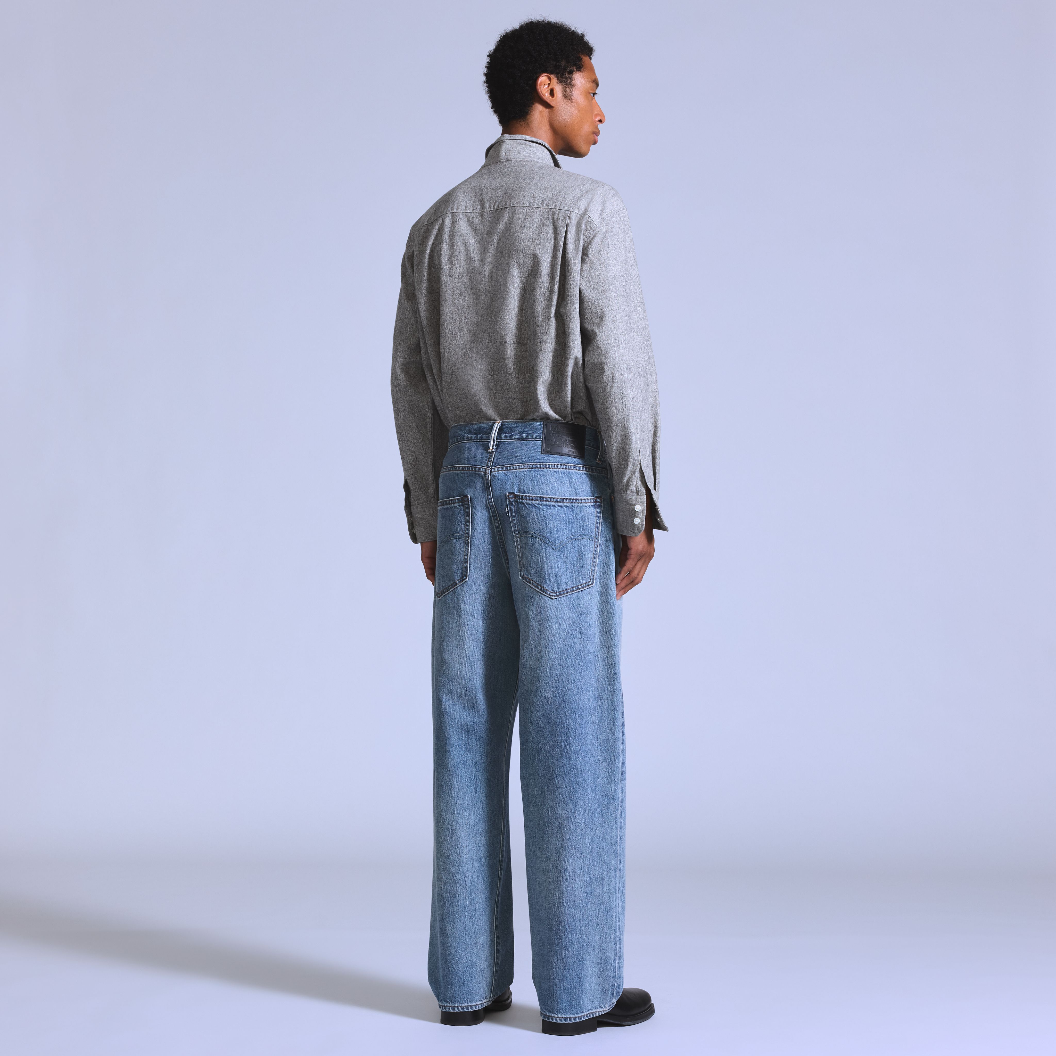 Marker Loose Selvedge Men's Jeans 4