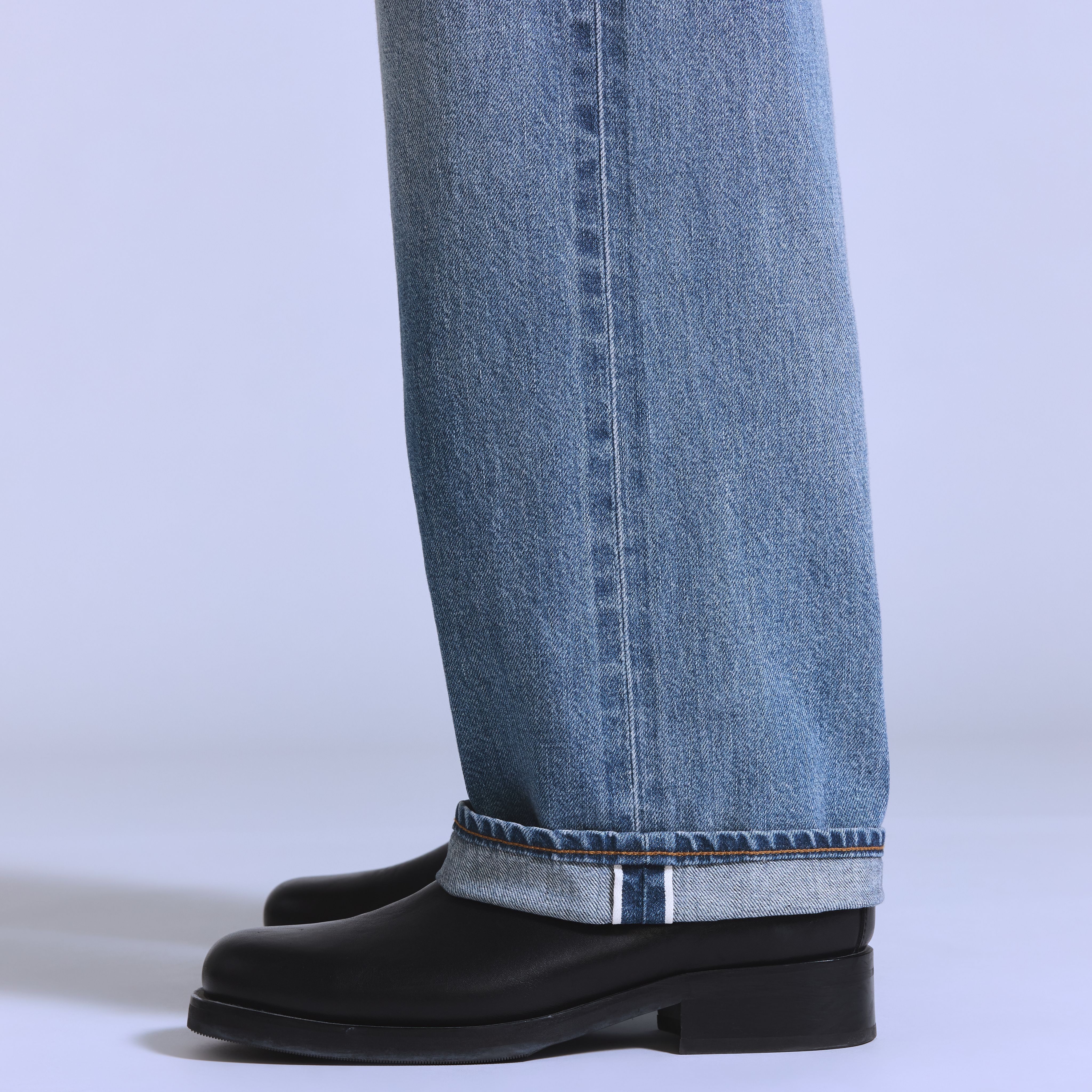 Marker Loose Selvedge Men's Jeans 3